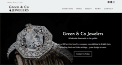 Desktop Screenshot of greenandcojewelers.com