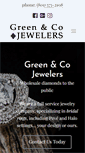 Mobile Screenshot of greenandcojewelers.com